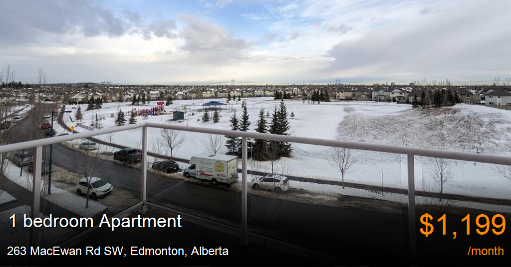 263 macewan rd sw, edmonton Apartment for Rent