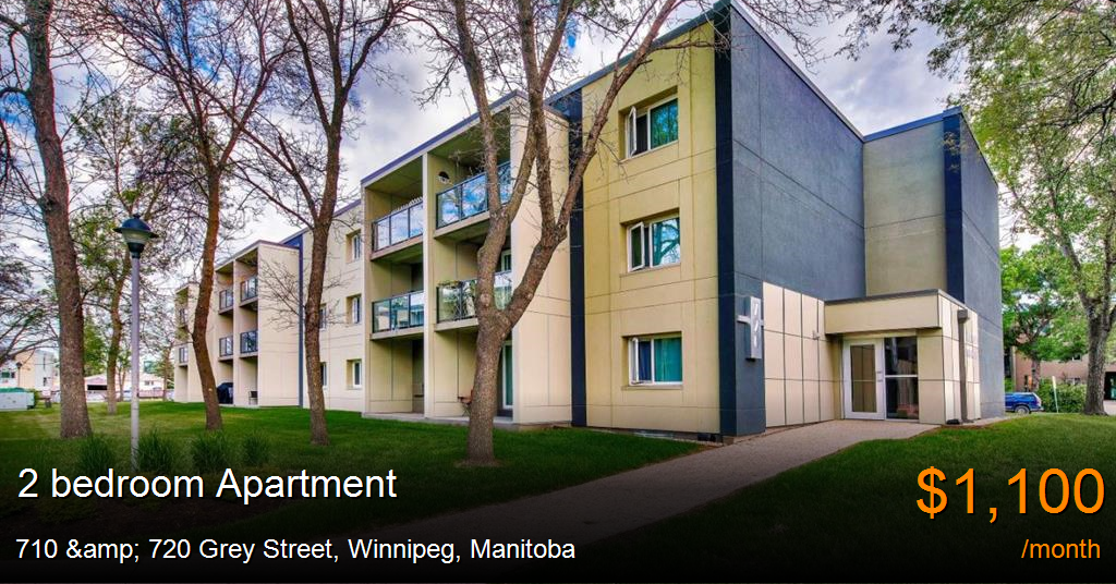 710 & 720 grey street, winnipeg Apartment for Rent