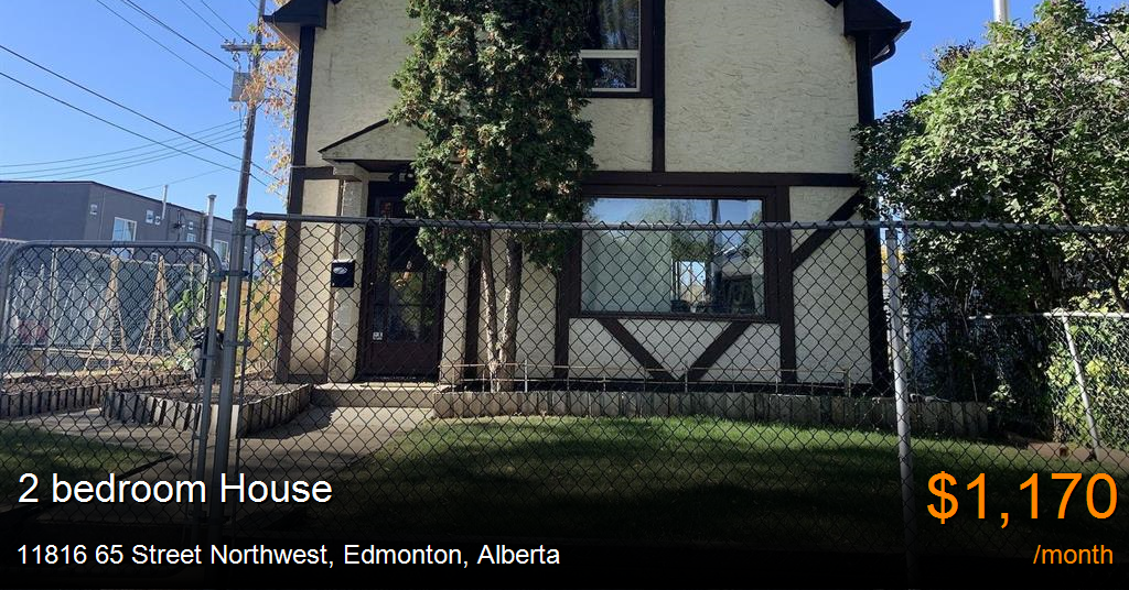 11816 65 street northwest, edmonton House for Rent