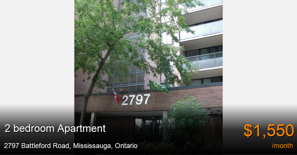2797 battleford road, mississauga Apartment for Rent