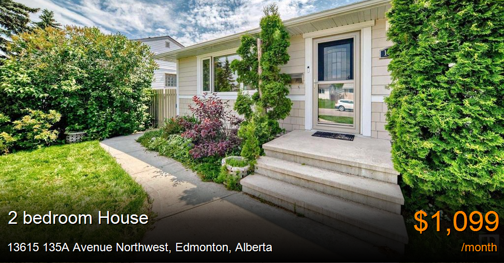 13615 135a avenue northwest, edmonton House for Rent