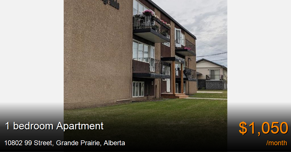10802 99 street, grande prairie Apartment for Rent