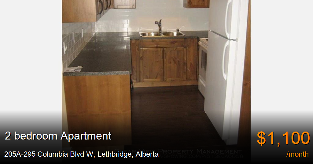 205a295 columbia blvd w, lethbridge Apartment for Rent