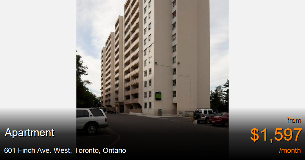 601 finch ave. west, toronto Apartment for Rent