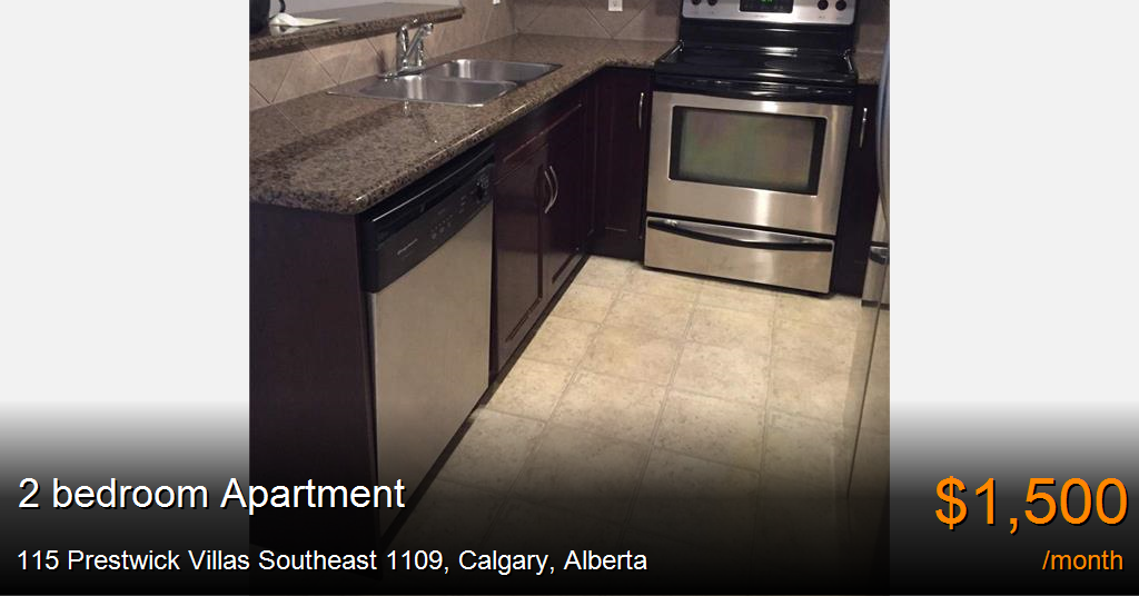 115 prestwick villas southeast 1109, calgary Apartment for Rent