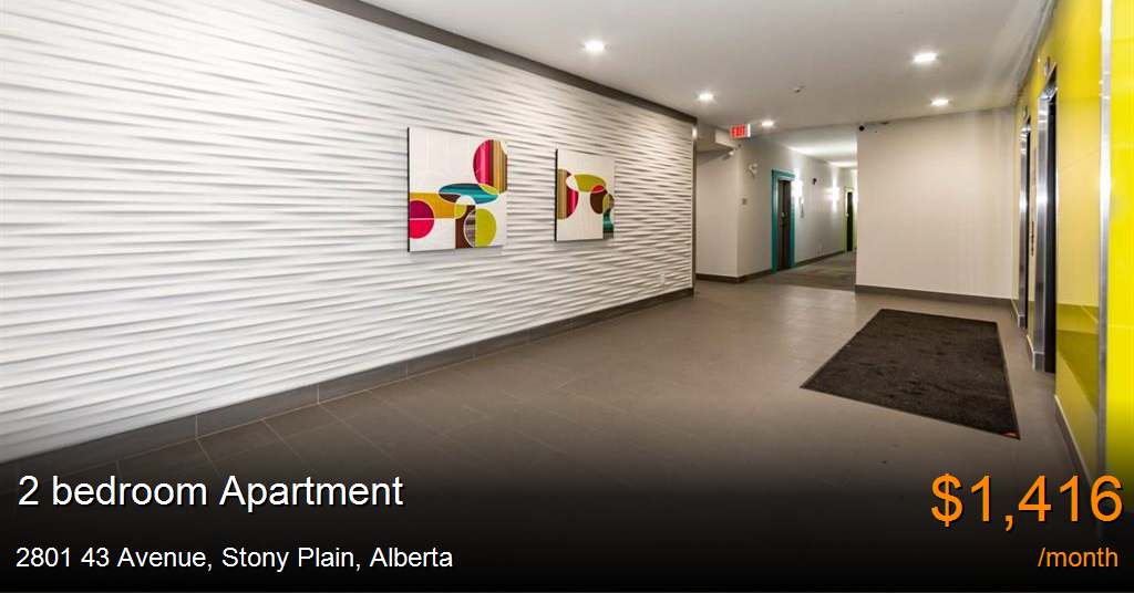 2801 43 avenue, stony plain Apartment for Rent