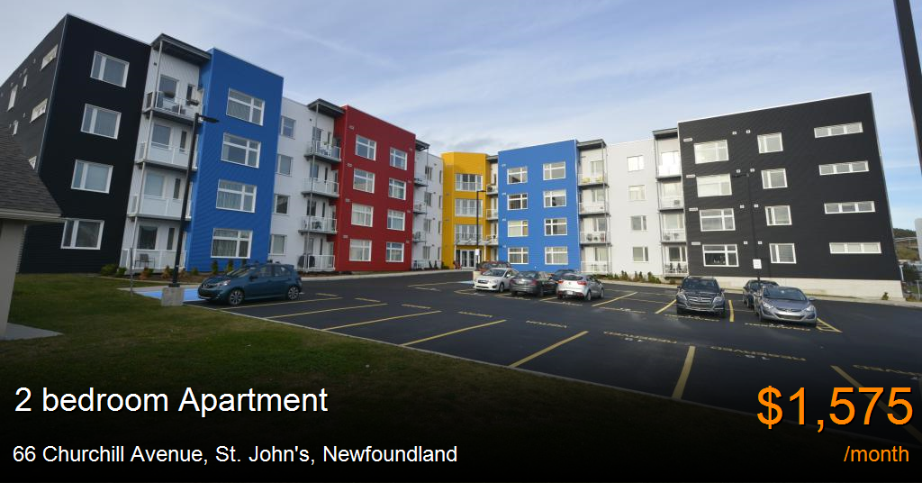 66 Churchill Avenue, St. John's Apartment for Rent B19434