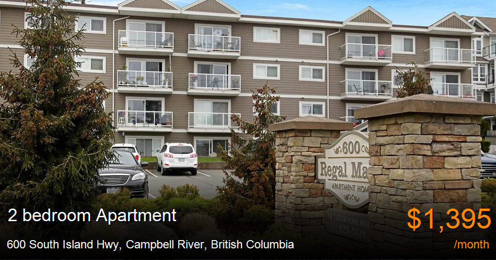 600 south island hwy, campbell river Apartment for Rent