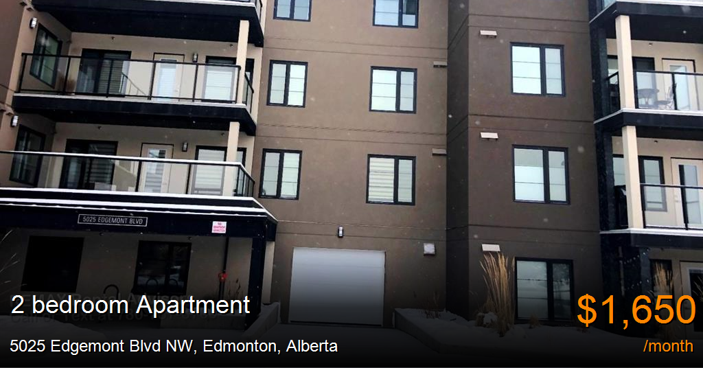 5025 edgemont blvd nw, edmonton Apartment for Rent