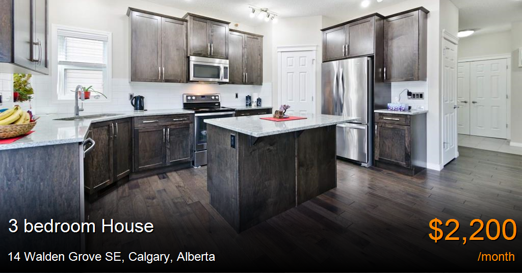 14 walden grove se, calgary House for Rent