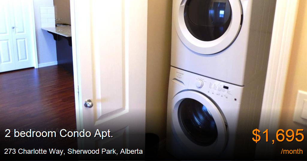 273 charlotte way, sherwood park Apartment for Rent