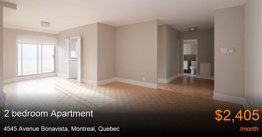4545 avenue bonavista, montreal Apartment for Rent