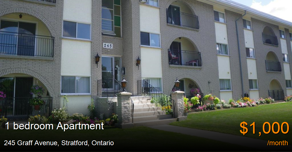 245 graff avenue, stratford Apartment for Rent
