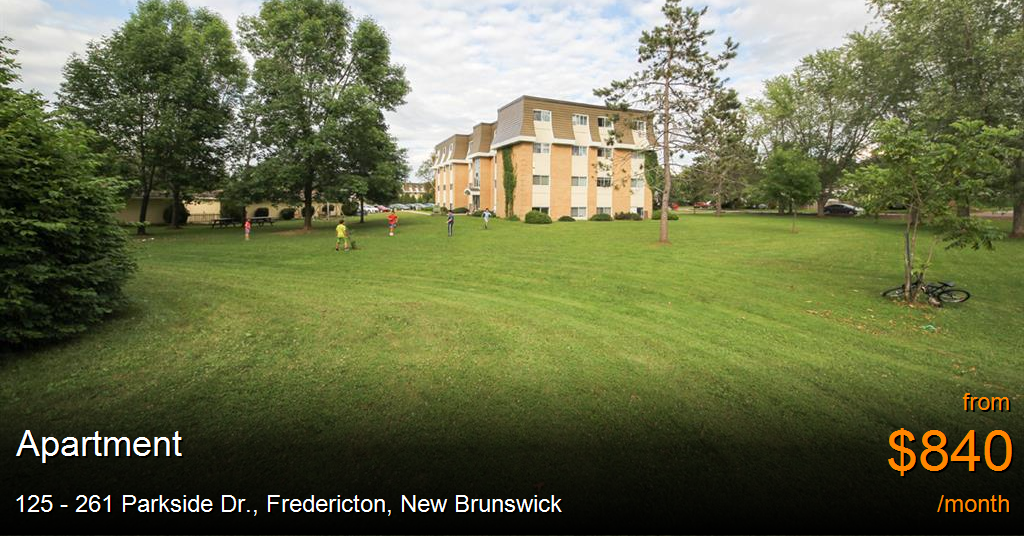 125 261 parkside dr., fredericton Apartment for Rent