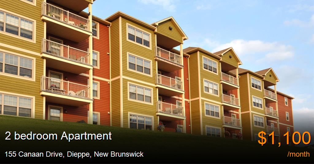 155 Canaan Drive, Dieppe Apartment for Rent B20290