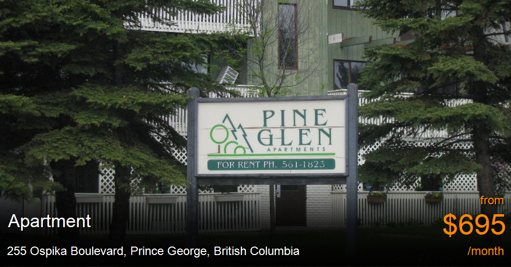 255 ospika boulevard, prince Apartment for Rent