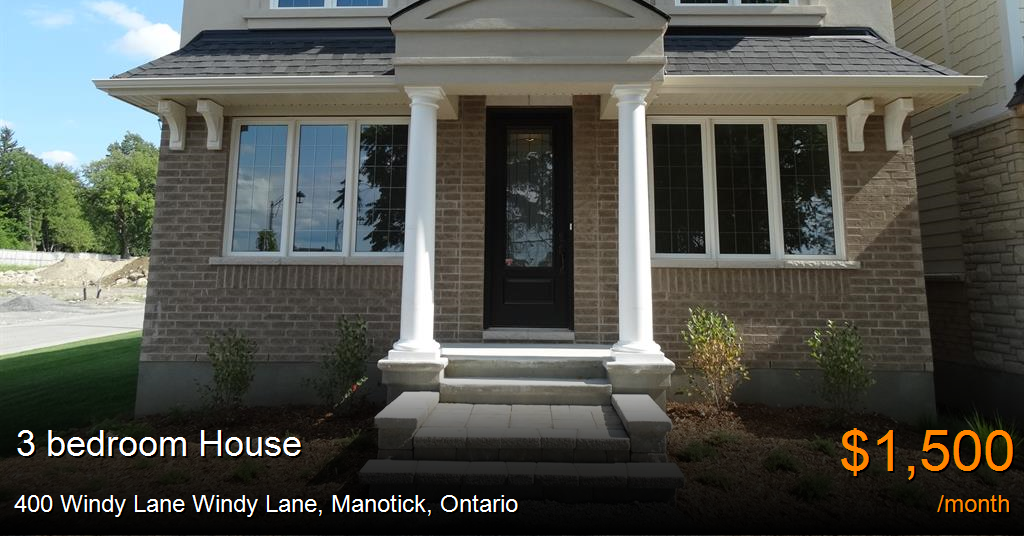 400 windy lane windy lane, manotick House for Rent