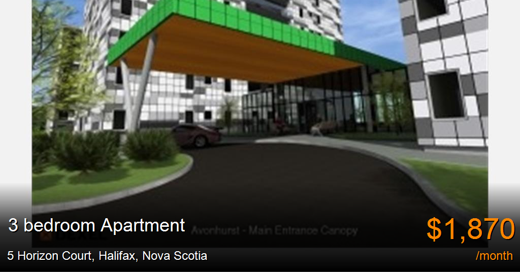 5 horizon court, halifax Apartment for Rent