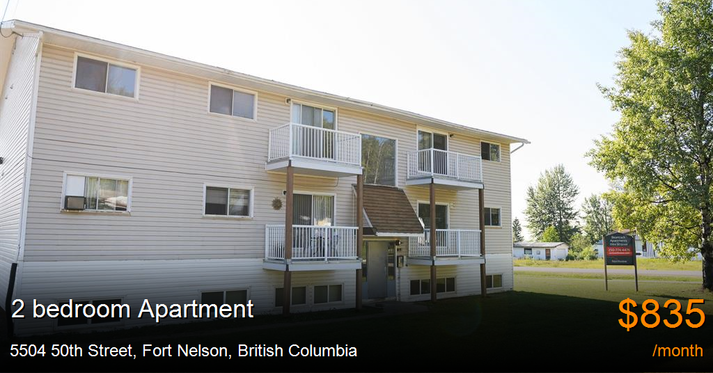 5504 50th street, fort nelson Apartment for Rent