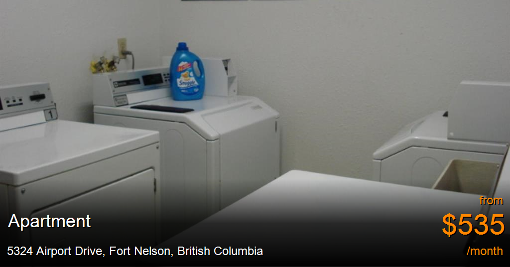 5324 Airport Drive, Fort Nelson Apartment for Rent