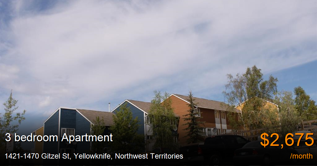 14211470 Gitzel ST, Yellowknife Apartment for Rent