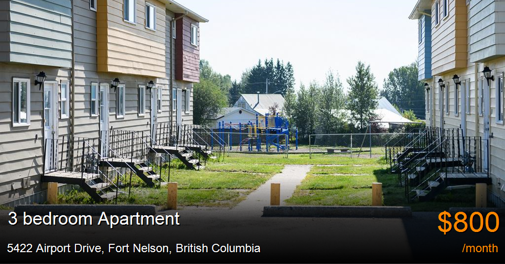 5422 Airport Drive, Fort Nelson House for Rent