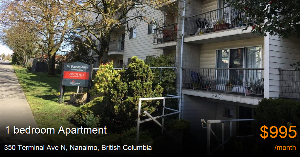 350 terminal ave n, nanaimo Apartment for Rent