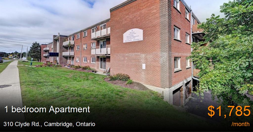 310 Clyde Rd., Cambridge Apartment for Rent