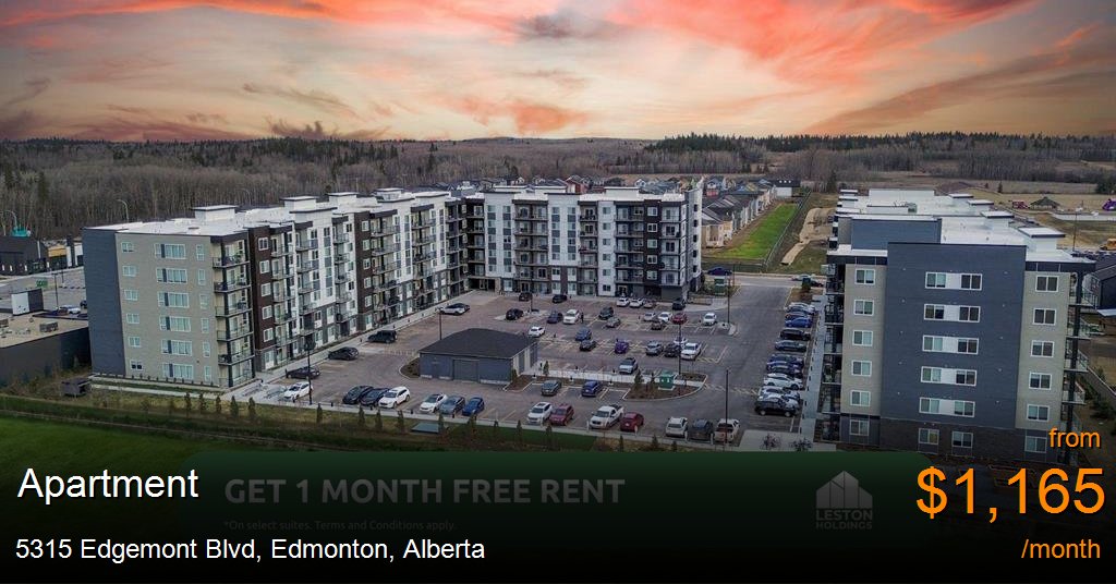 5315 edgemont blvd, edmonton Apartment for Rent