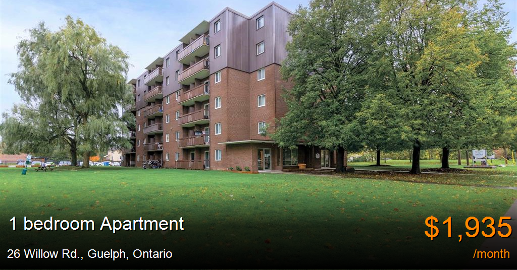 26 Willow Rd., Guelph Apartment for Rent