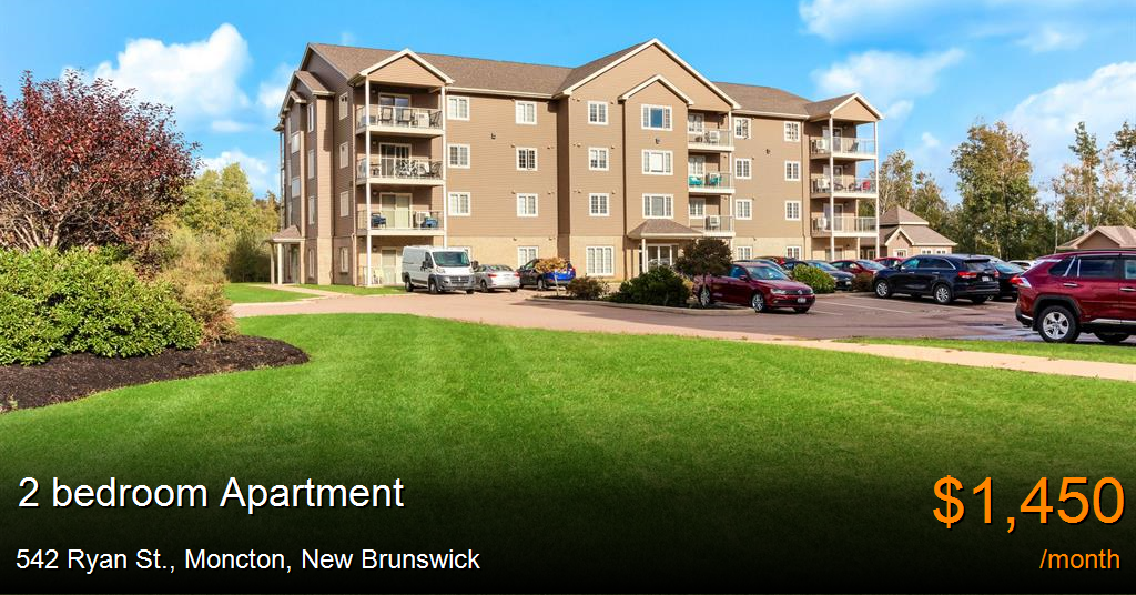 542 ryan st., moncton - Apartment for Rent