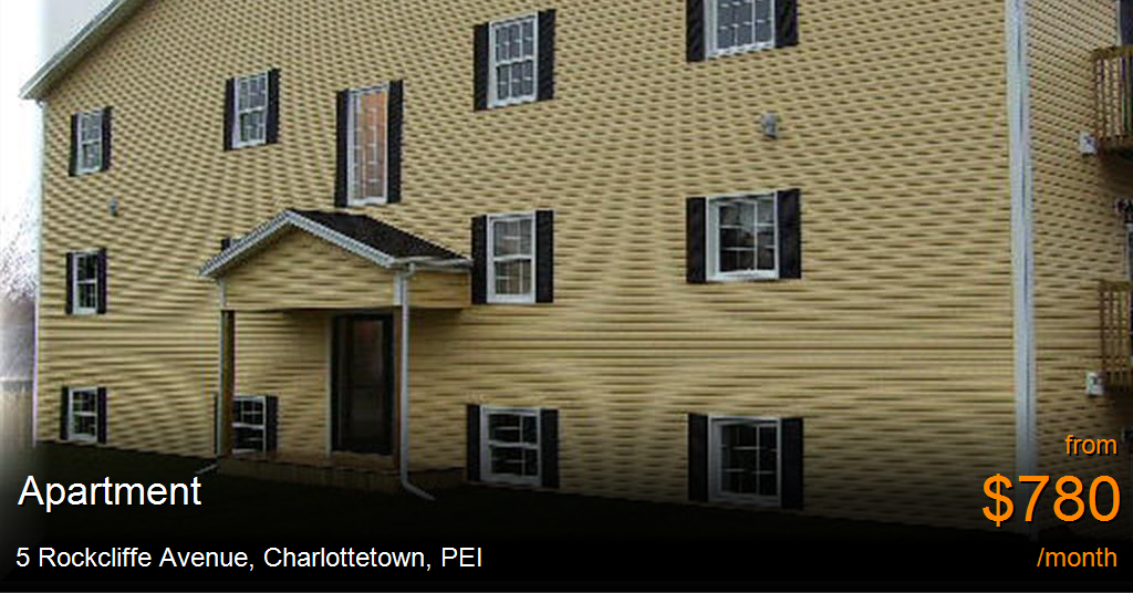 5 Rockcliffe Avenue, Charlottetown Apartment for Rent B23420