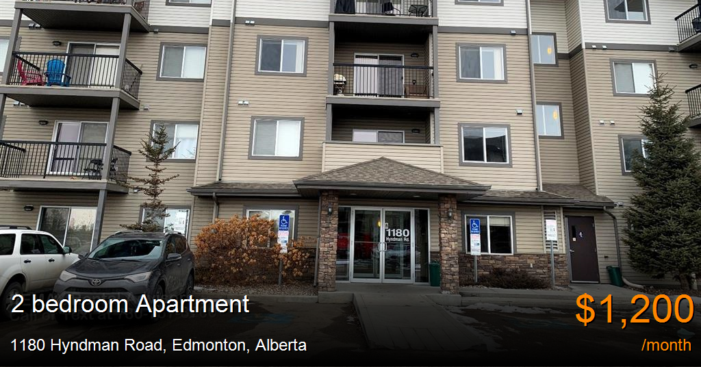 1180 hyndman road, edmonton Apartment for Rent