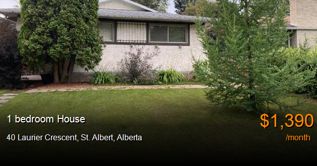 40 laurier crescent, st. albert House for Rent