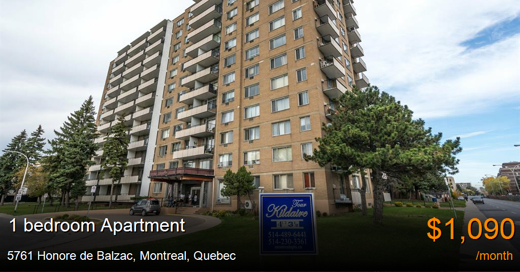 5761 honore de balzac, montreal Apartment for Rent