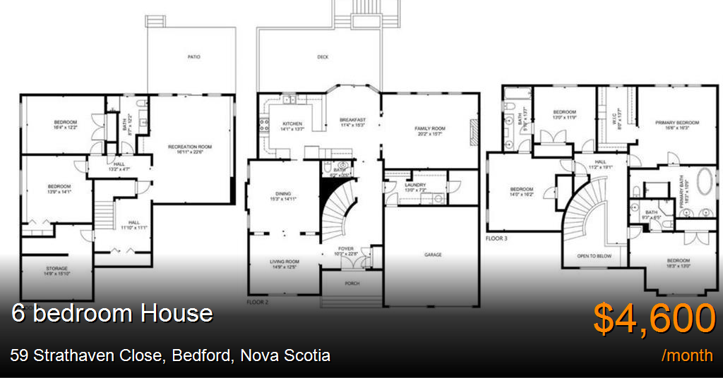 59 strathaven close, bedford House for Rent
