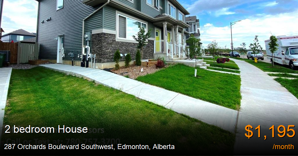 287 orchards boulevard southwest, edmonton House for Rent