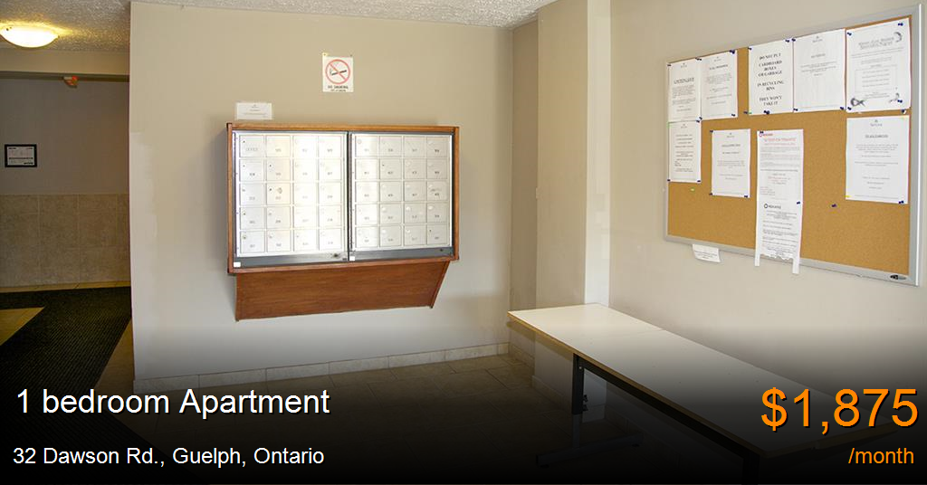 32 dawson rd., guelph Apartment for Rent