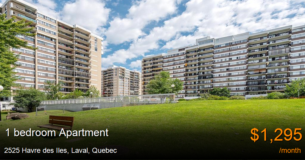 2525 havre des iles, laval Apartment for Rent