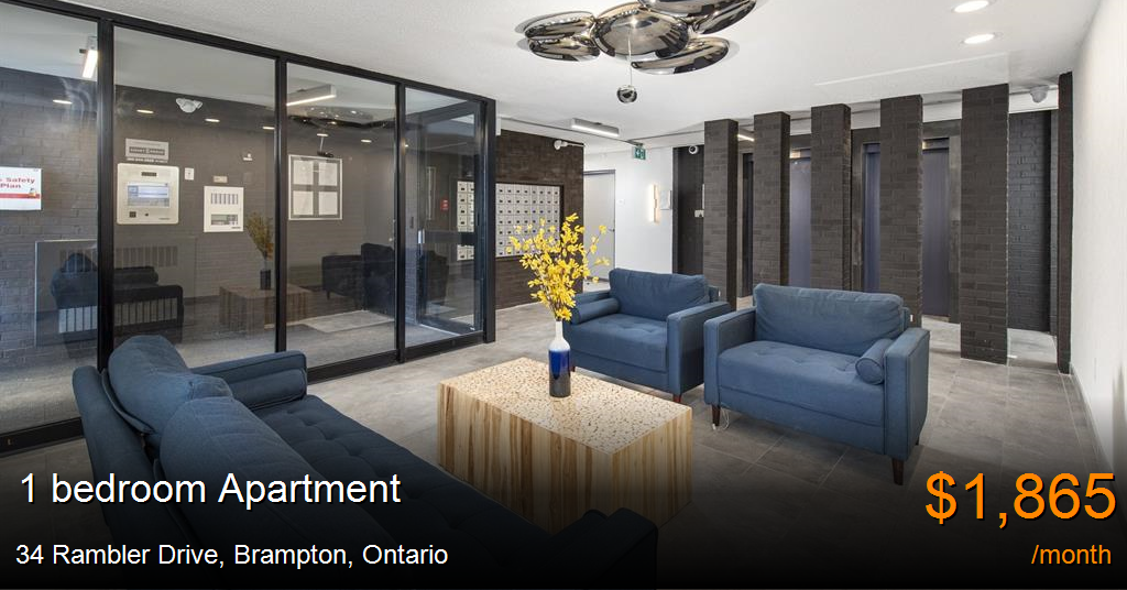 34 rambler drive, brampton Apartment for Rent