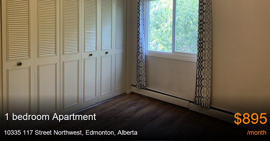 10335 117 street northwest, edmonton Apartment for Rent