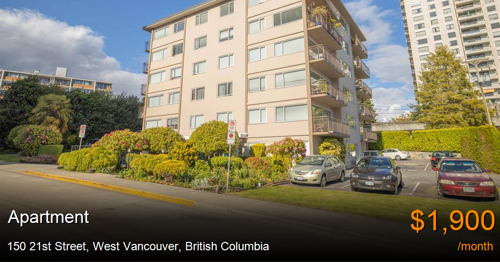 150 21st street, west vancouver Apartment for Rent
