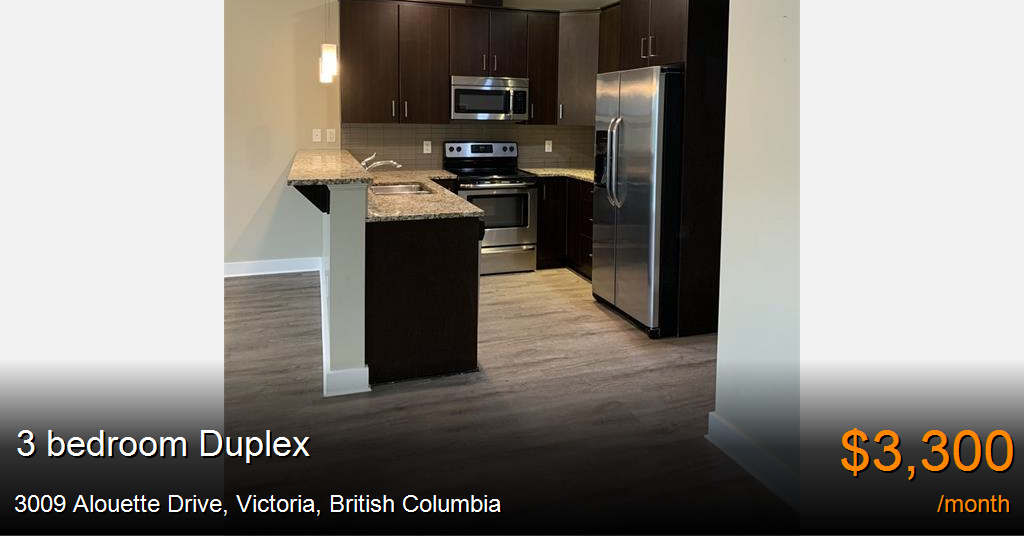 3009 alouette drive, victoria Duplex for Rent