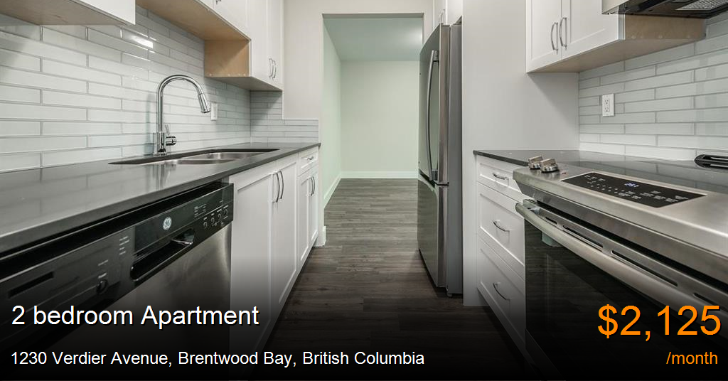 1230 verdier avenue, brentwood bay Apartment for Rent