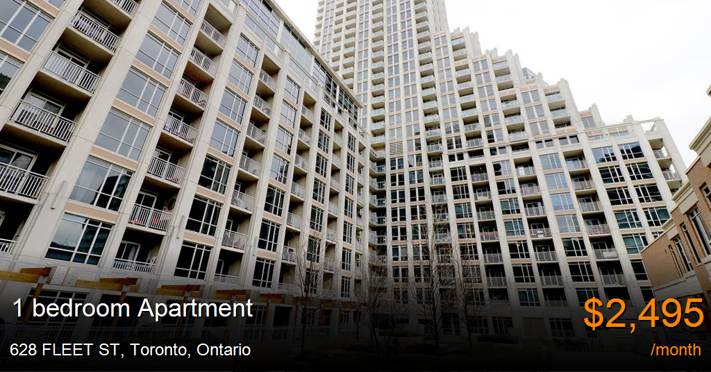 628 fleet st, toronto Apartment for Rent