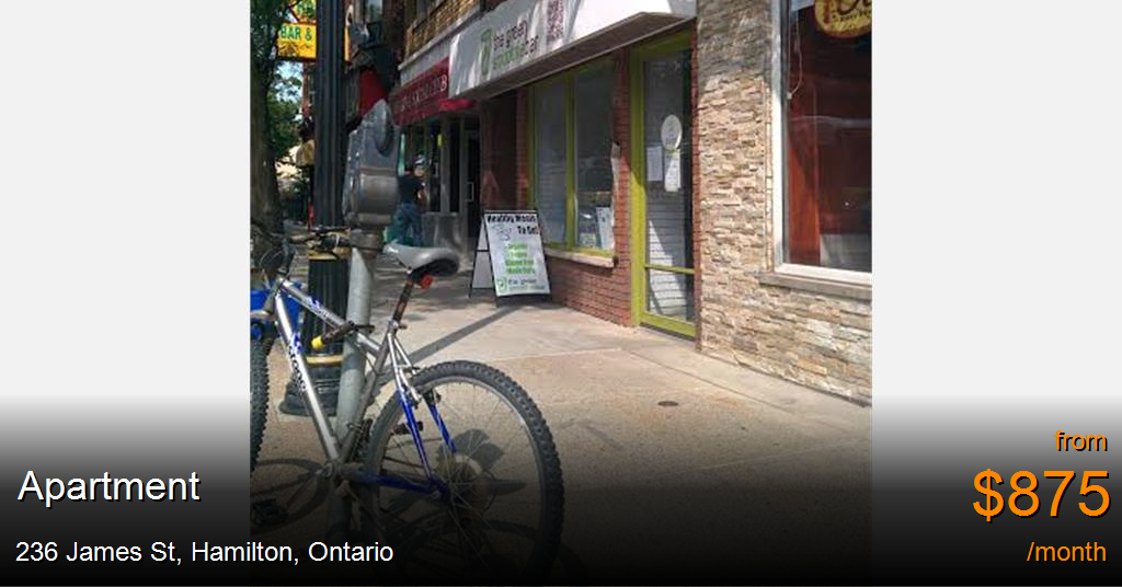 236 james st, hamilton Apartment for Rent