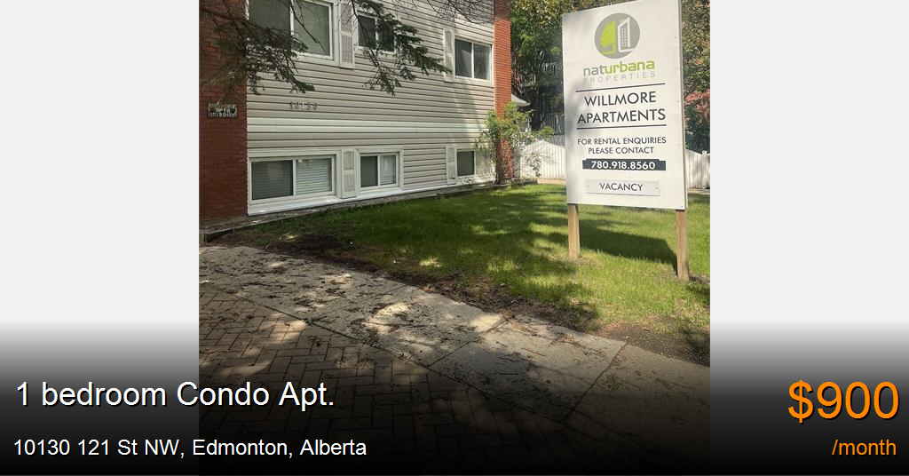 10130 121 st nw, edmonton Apartment for Rent