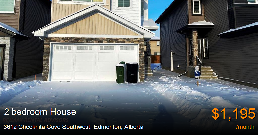 3612 checknita cove southwest, edmonton House for Rent