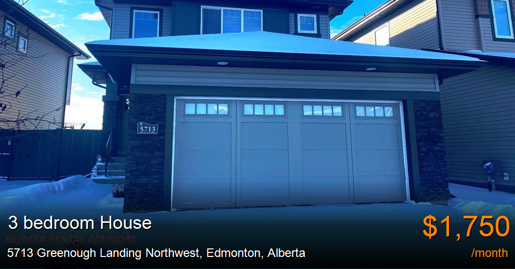 5713 greenough landing northwest, edmonton House for Rent