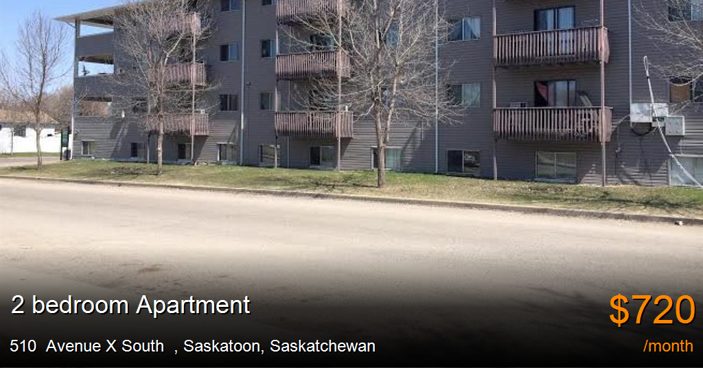 510 avenue x south, saskatoon Apartment for Rent